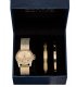 CW059 - ZONMFEI stainless steel bracelet watch set
